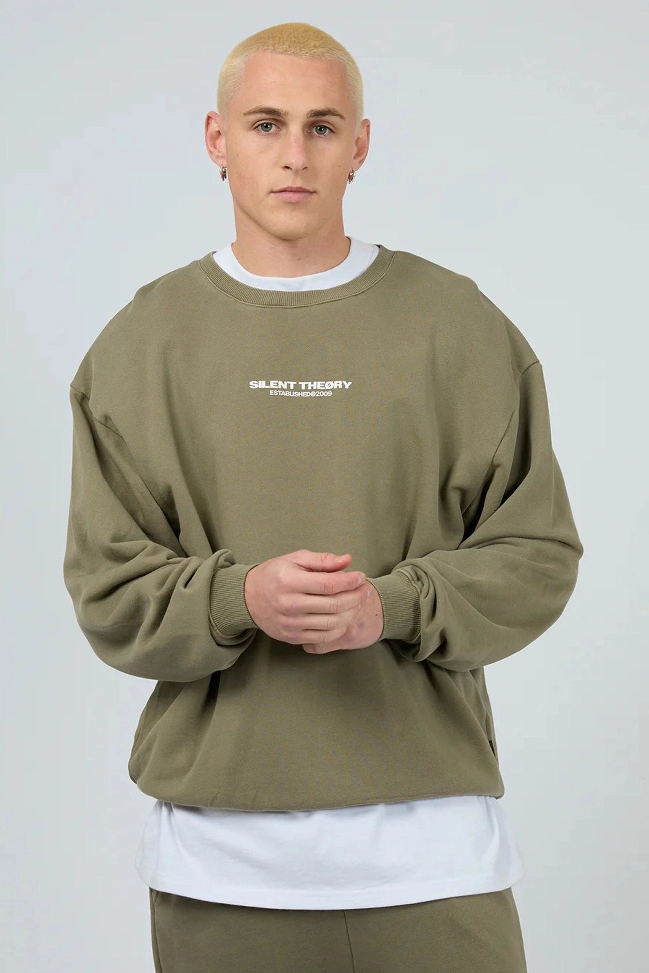Essential Theory Crew Khaki Regular Fit Cut