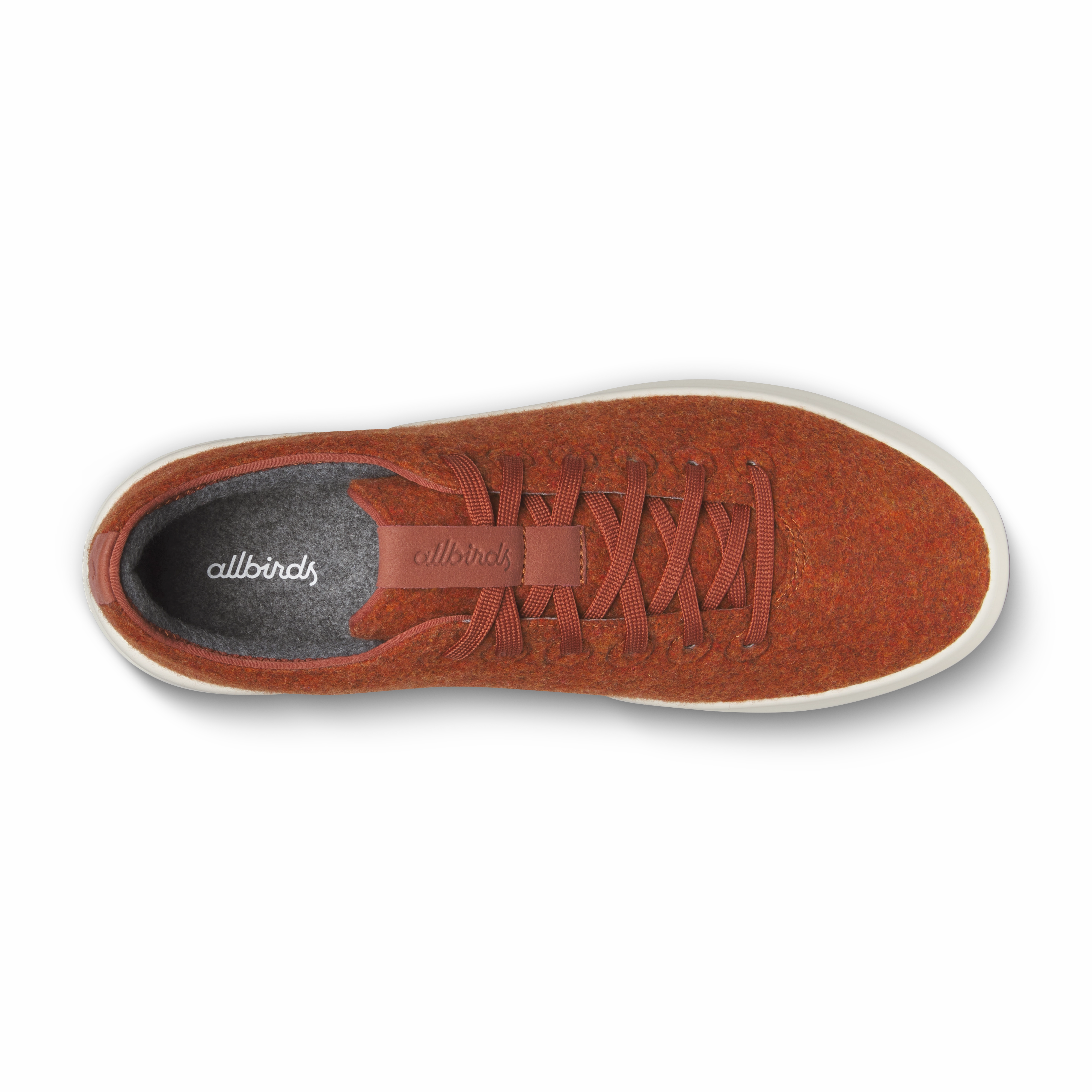 Impact Diffusing Design Statement flair Men's Wool Cruiser - Terracotta (Natural White Sole)