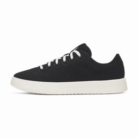 Men's Wool Cruiser - Natural Black (Natural White Sole) Zip Up Style
