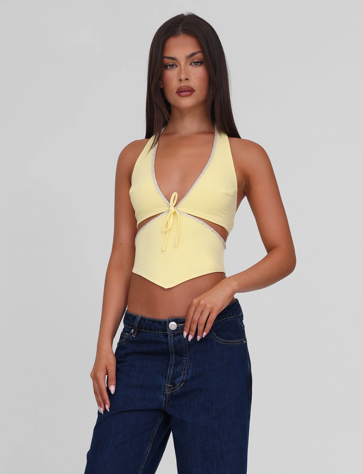 LIZZIE TOP - LEMON Nordic Calm Exclusive-Design