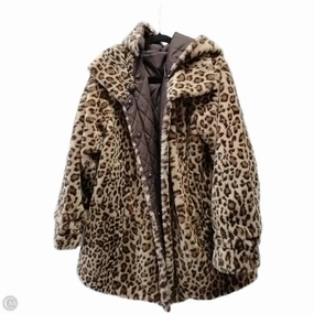 Coat Faux Fur & Sherpa By Dennis Basso Qvc In Animal Print, Size: L Flexible Insulation Modern Minimal
