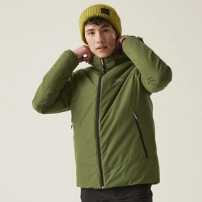 Regatta Mens Frelton Waterproof Insulated Walking Jacket Thermal Retention Layer Aramid Fiber Reinforcement