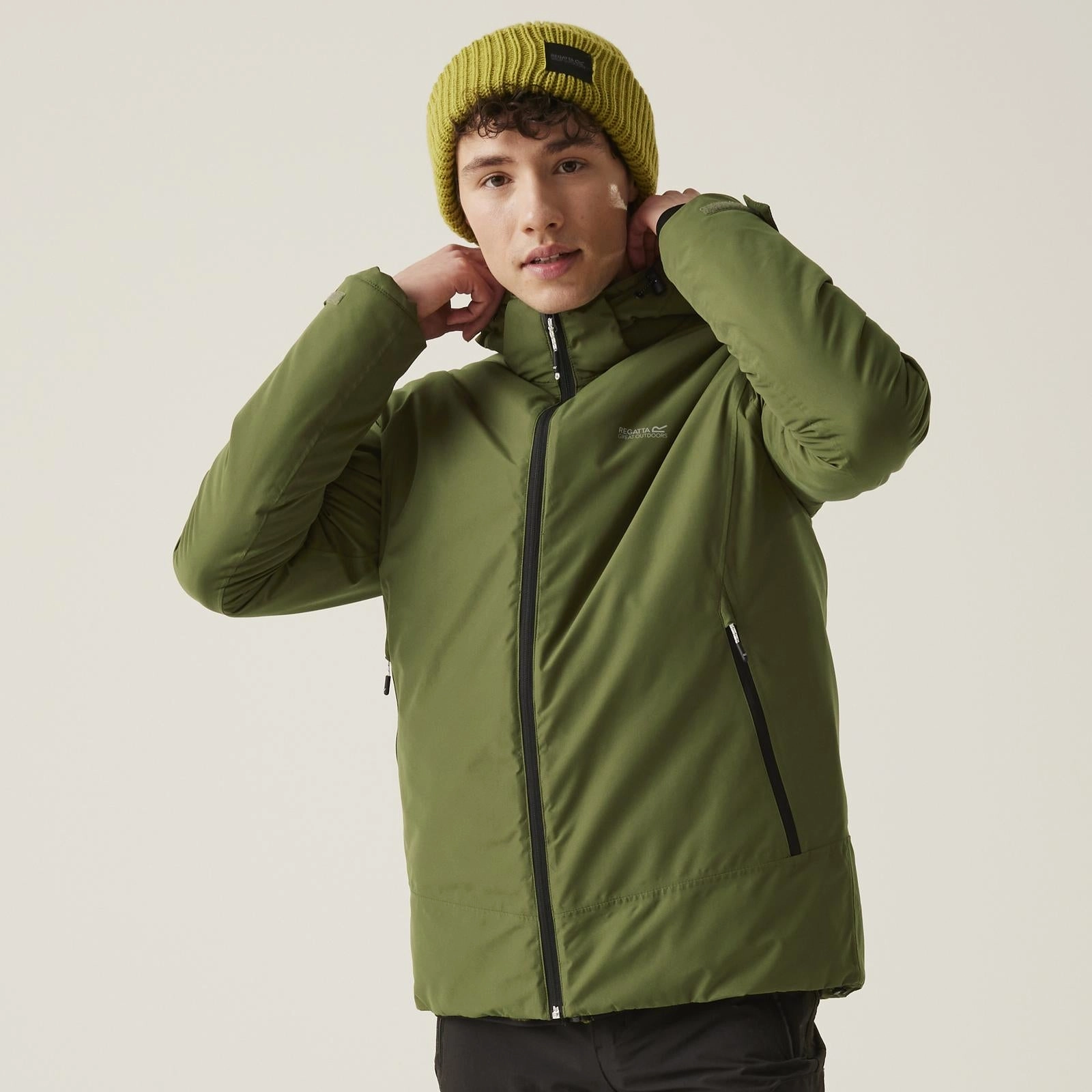 Mesh Lining Regatta Mens Frelton Waterproof Insulated Walking Jacket