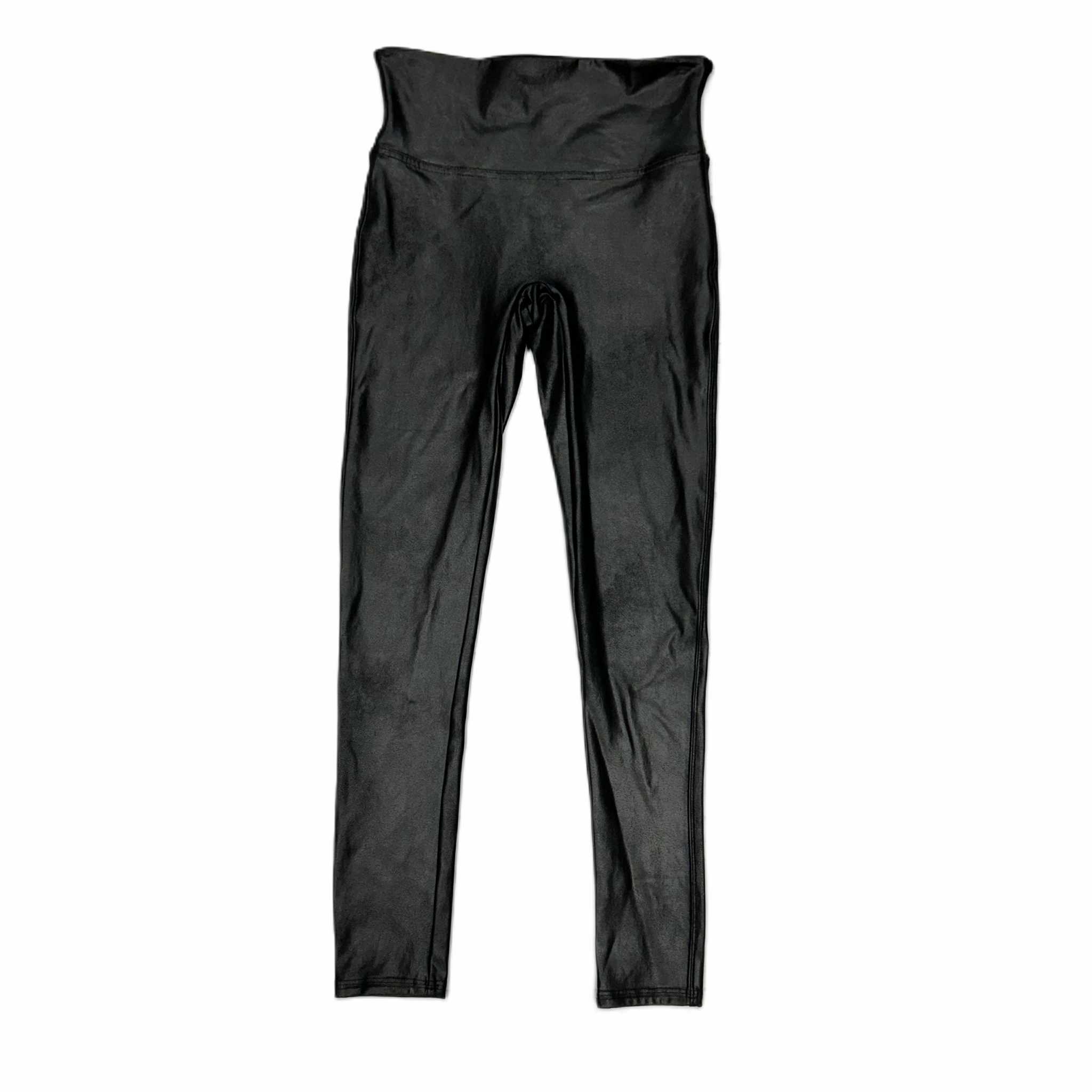 Black Pants Leggings By Spanx, Size: M Maximum Flex