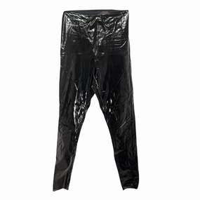 Faux Patent Leather Leggings By Commando In Black, Size: S Petite Size Ultra Light