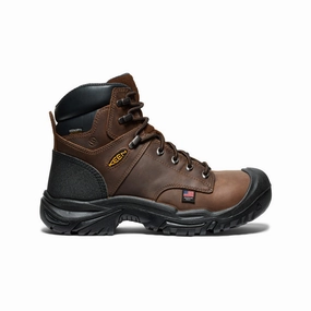 Men's Mt Vernon II 6" Waterproof Boot (Steel Toe)  |  Dark Earth/Black Cold Proof