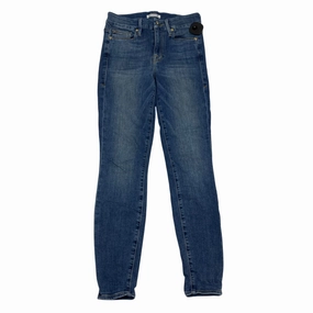Jeans Designer By Good American In Blue Denim, Size: 4 Luxury Minimalist Neutral Loose