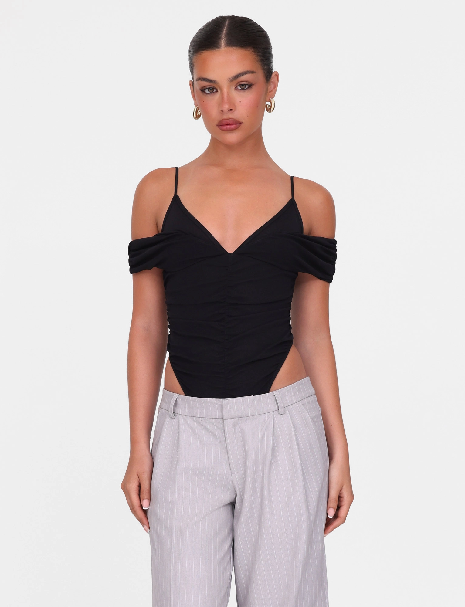 DRAYA BODYSUIT - BLACK Subtle Comfort
