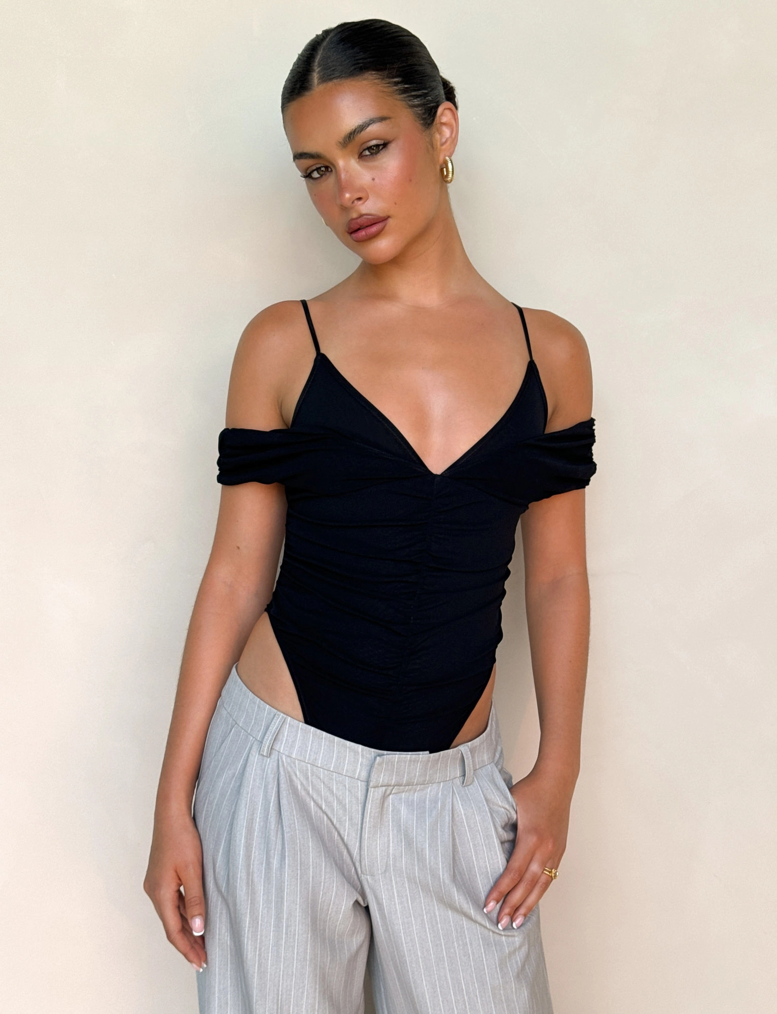 All-Day Wear DRAYA BODYSUIT - BLACK