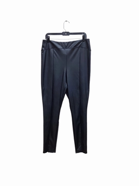 Versatile Design Pants Leggings By Express In Black, Size: L