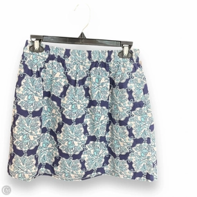 Skirt Designer By Lilly Pulitzer In Nautical Print, Size: S Seamless Finish