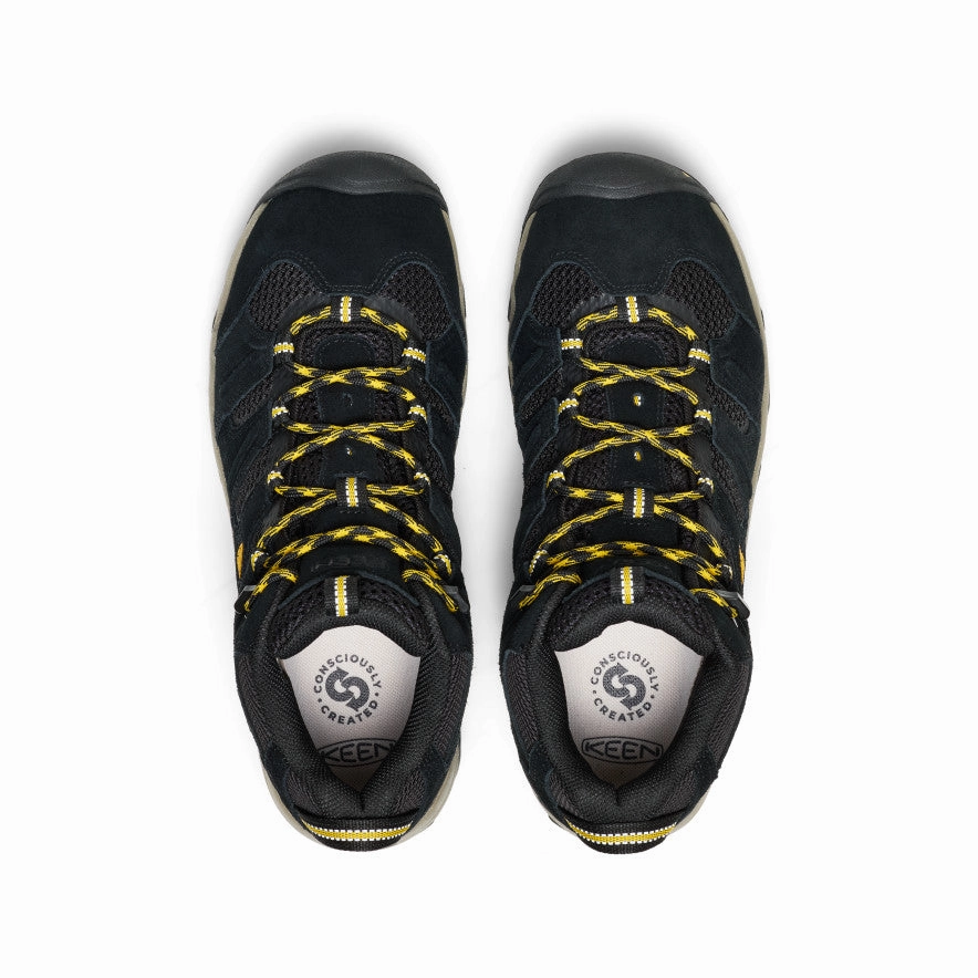 Men's Headout Waterproof Hiking Boot  |  Black/Lemon Curry Library Visit