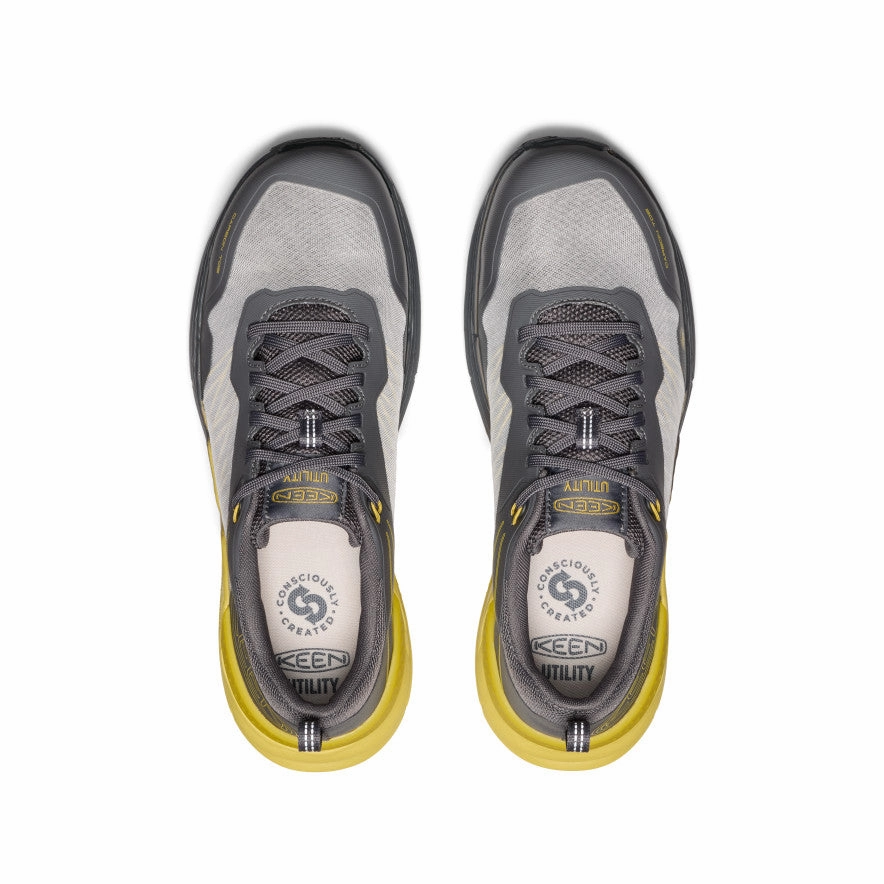 Feet Wellness Men's Speedworks Work Sneaker (Carbon Toe)  |  Magnet/Black