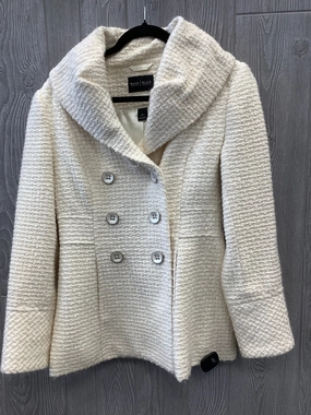 Coat Peacoat By White House Black Market In Cream, Size: S Eco Friendly Coating