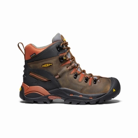 Men's Pittsburgh 6" Waterproof Boot (Soft Toe)  |  Cascade Brown/Bombay Brown Comfort Tongue