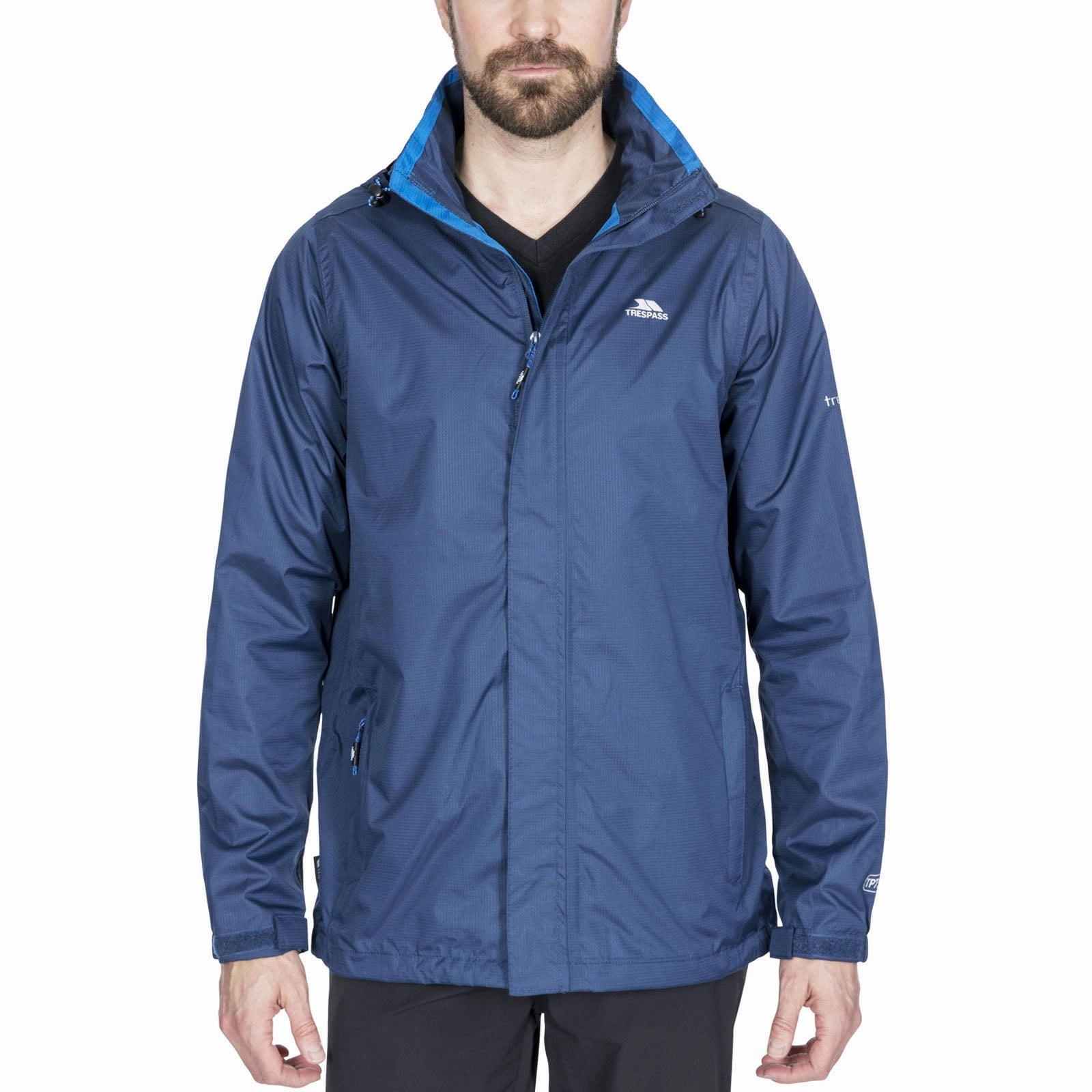 Trespass Mens Fraser II Waterproof Jacket Hooded Versatile Design
