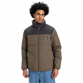 Chic Urban Quiksilver Mens Wild Mountain Puffer Jacket