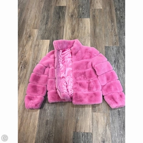 Coat Faux Fur & Sherpa By Generation Love In Pink, Size: S Nylon Shell Construction Mesh Ventilation Panels