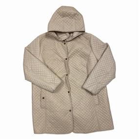 Coat Puffer & Quilted By St Johns Bay In Taupe, Size: 3x Top Guard