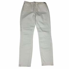 Teen Outfit Elegant Jeans Designer By 7 For All Mankind In White Denim, Size:6