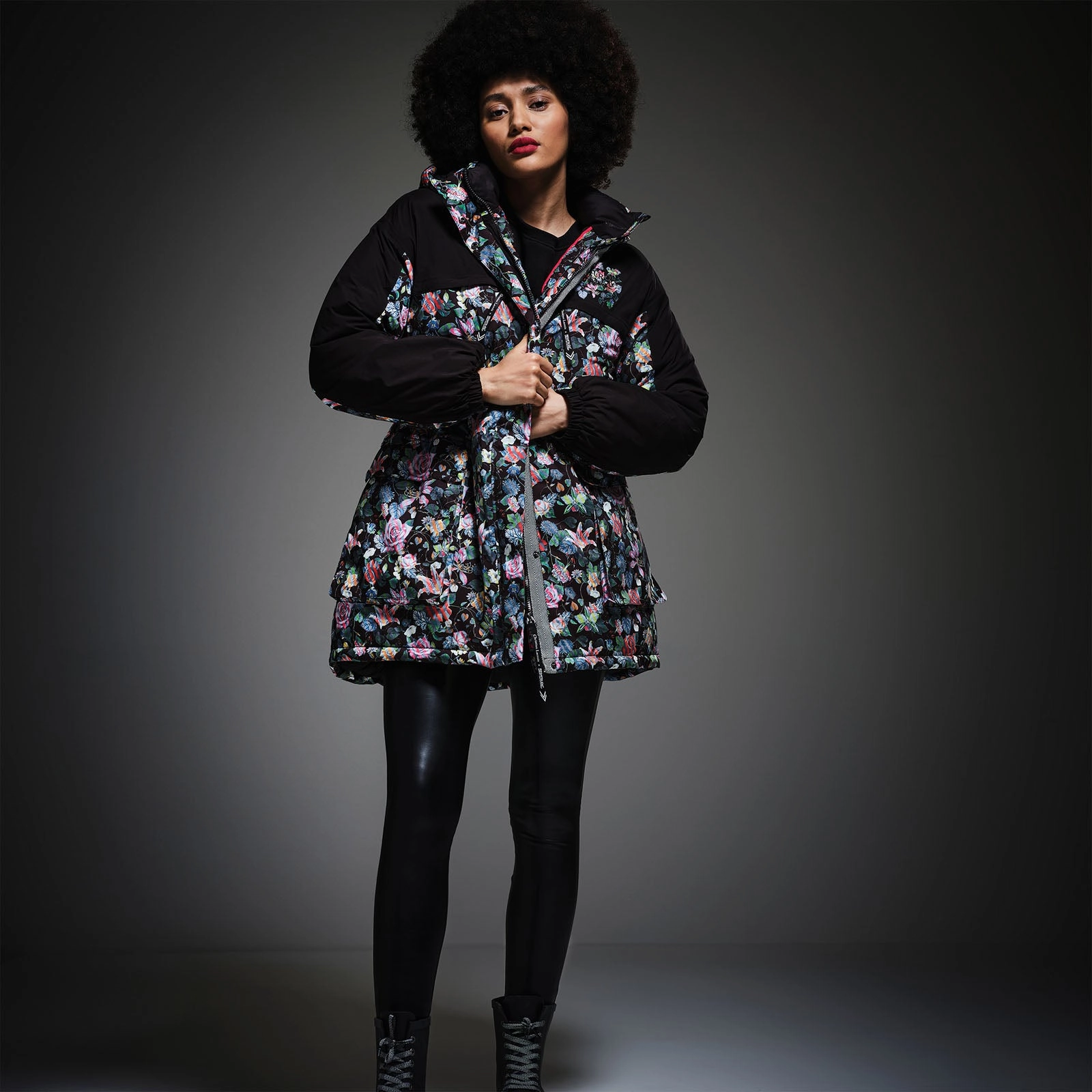 Layered Ventilation Panels Regatta x Christian Lacroix Womens Cailar Waterproof Jacket