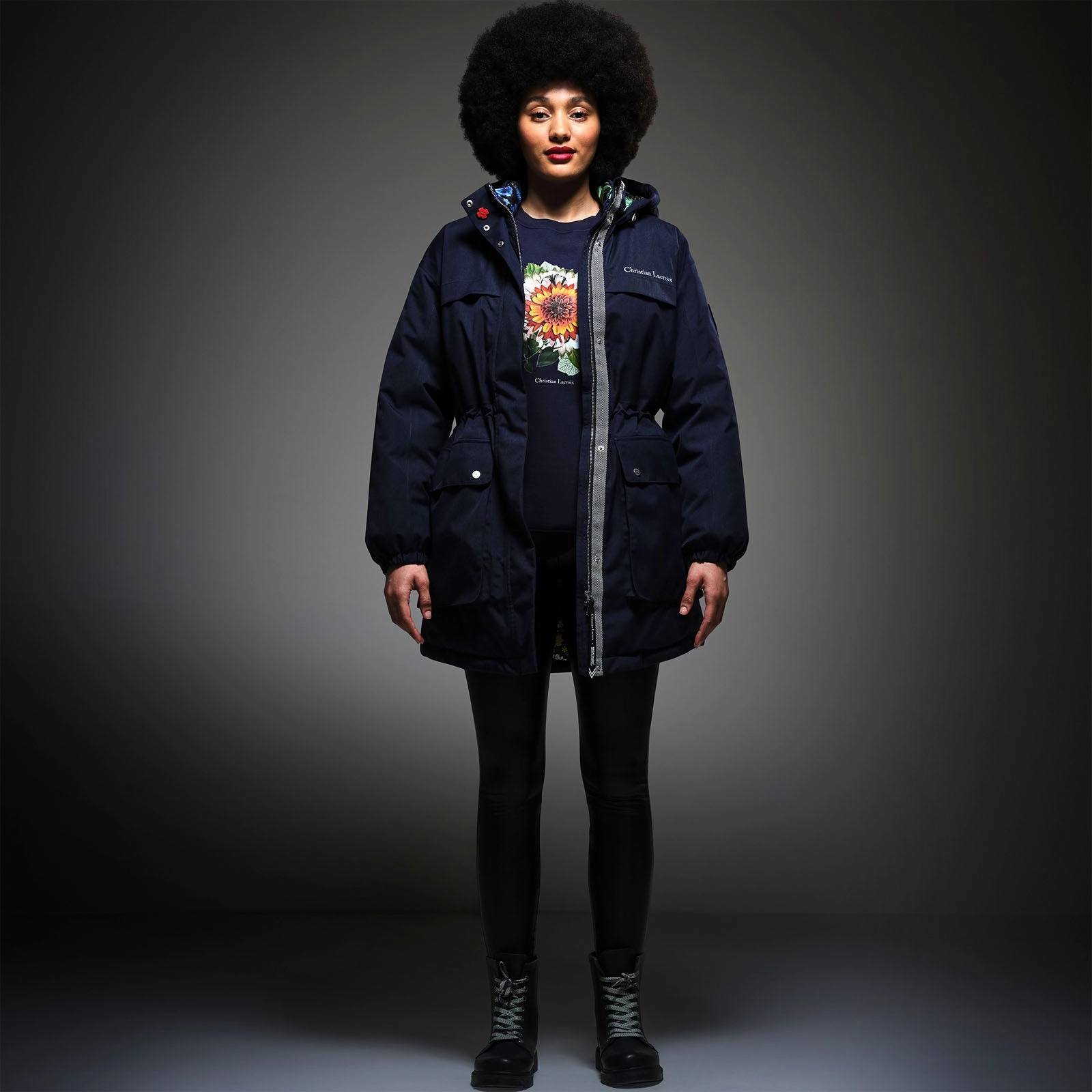 All Occasion MultiPocket Layout Regatta x Christian Lacroix Womens Cailar Waterproof Jacket