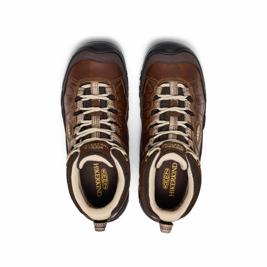 Women's Targhee IV Waterproof Hiking Boot x Hikerkind  |  Dark Earth/Dark Earth Scandi Cool