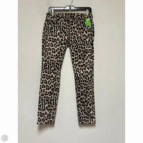 Parent Style Family Style Slim Vintage Lover Jeans Designer By Kate Spade In Animal Print, Size: 4