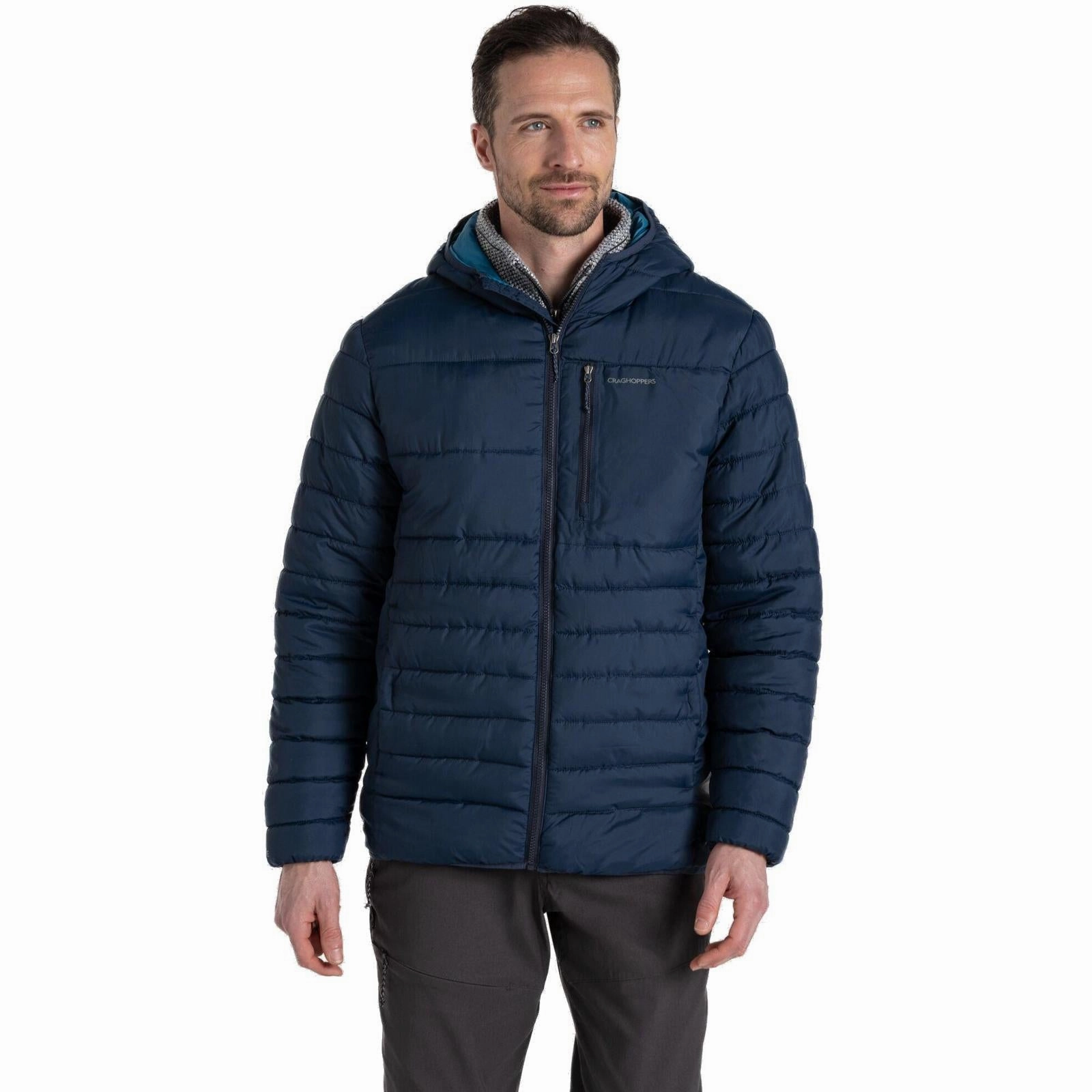 Quilted Insulation Craghoppers Mens Compresslite VIII Packable Padded Jacket