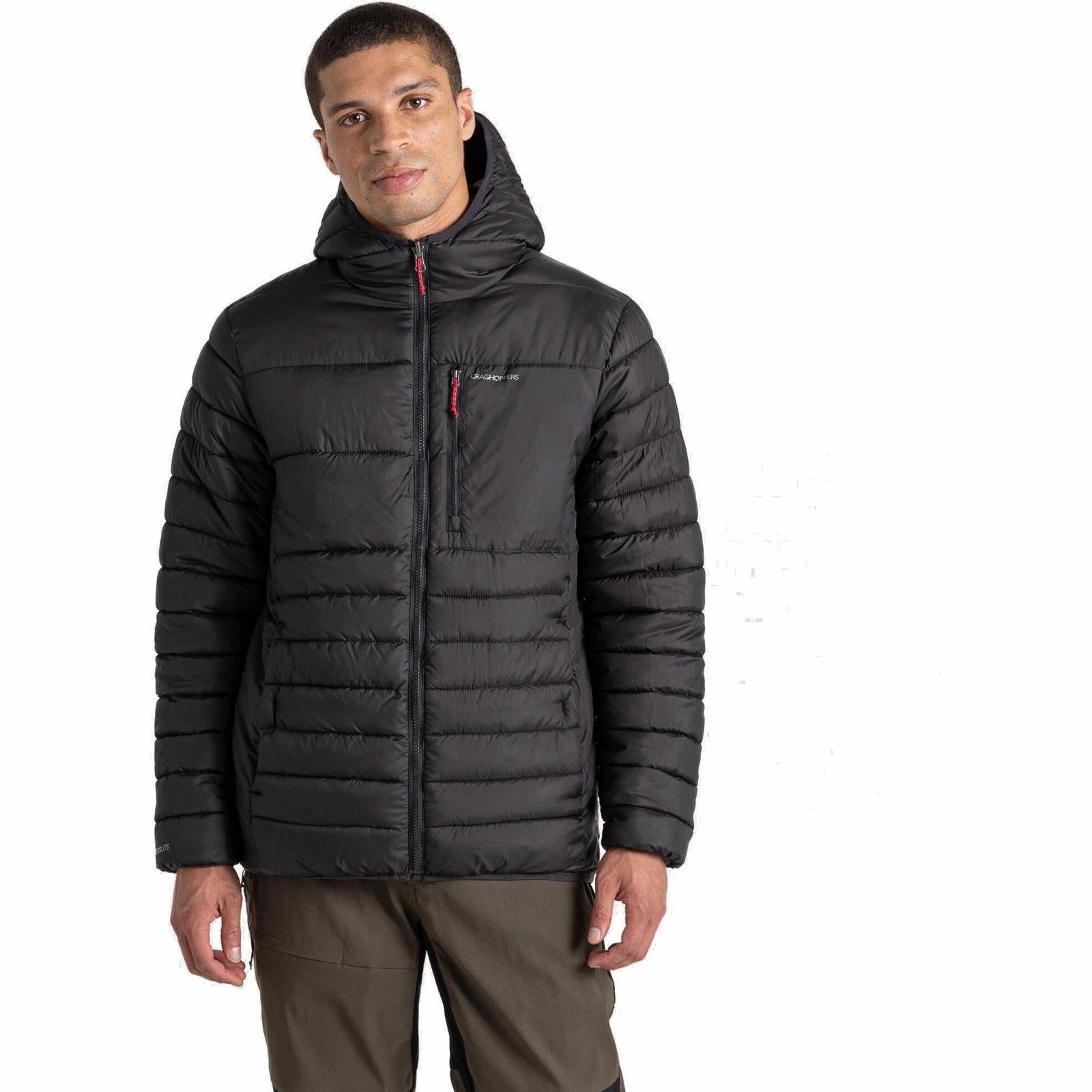 MeshLinedVents Craghoppers Mens Compresslite VIII Packable Padded Jacket