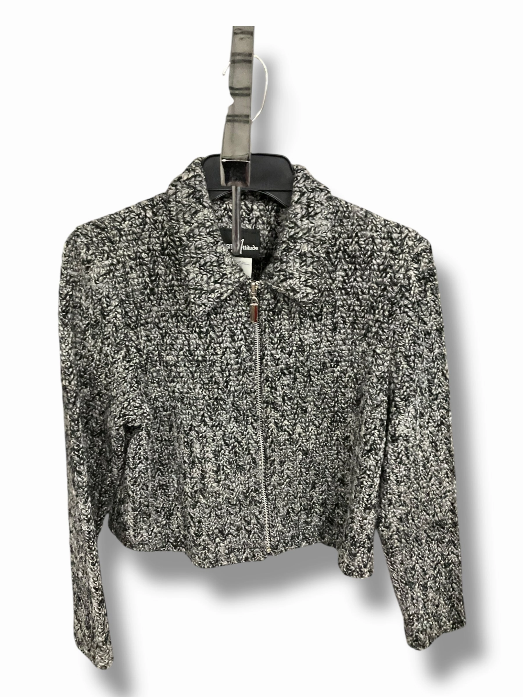 MoistureWickingTechnology Jacket Other By Positive Attitude In Grey, Size: 6
