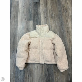 Coat Puffer & Quilted By Sixth June In Cream, Size: M Durable Water Repellent Non Bulky Insulation
