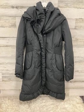 Coat Puffer & Quilted By Tahari By Arthur Levine In Black, Size: M Neutral Street Style