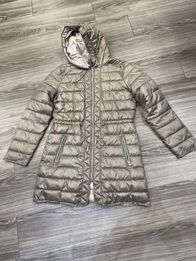 Coat Puffer & Quilted By Kenneth Cole In Tan, Size: S Full Length Zipper Closure