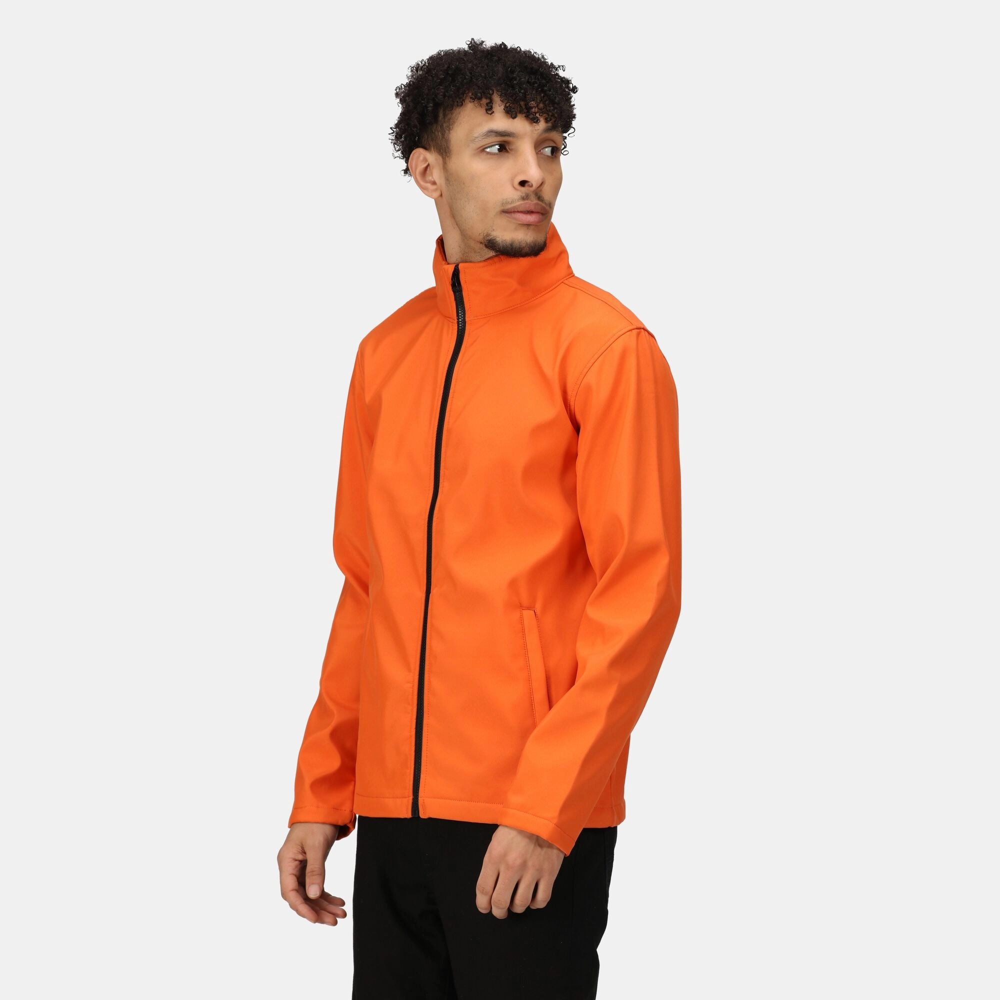 Secure Closure System Removable Hood Regatta Professional Mens Ablaze Printable Softshell Jacket
