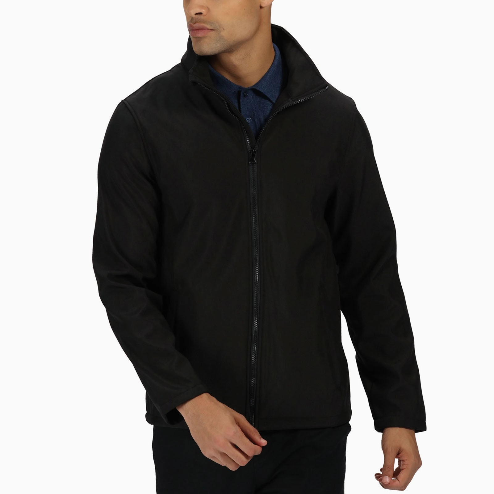 Regatta Professional Mens Ablaze Printable Softshell Jacket Fleece Lined Interior Soft Touch Lining