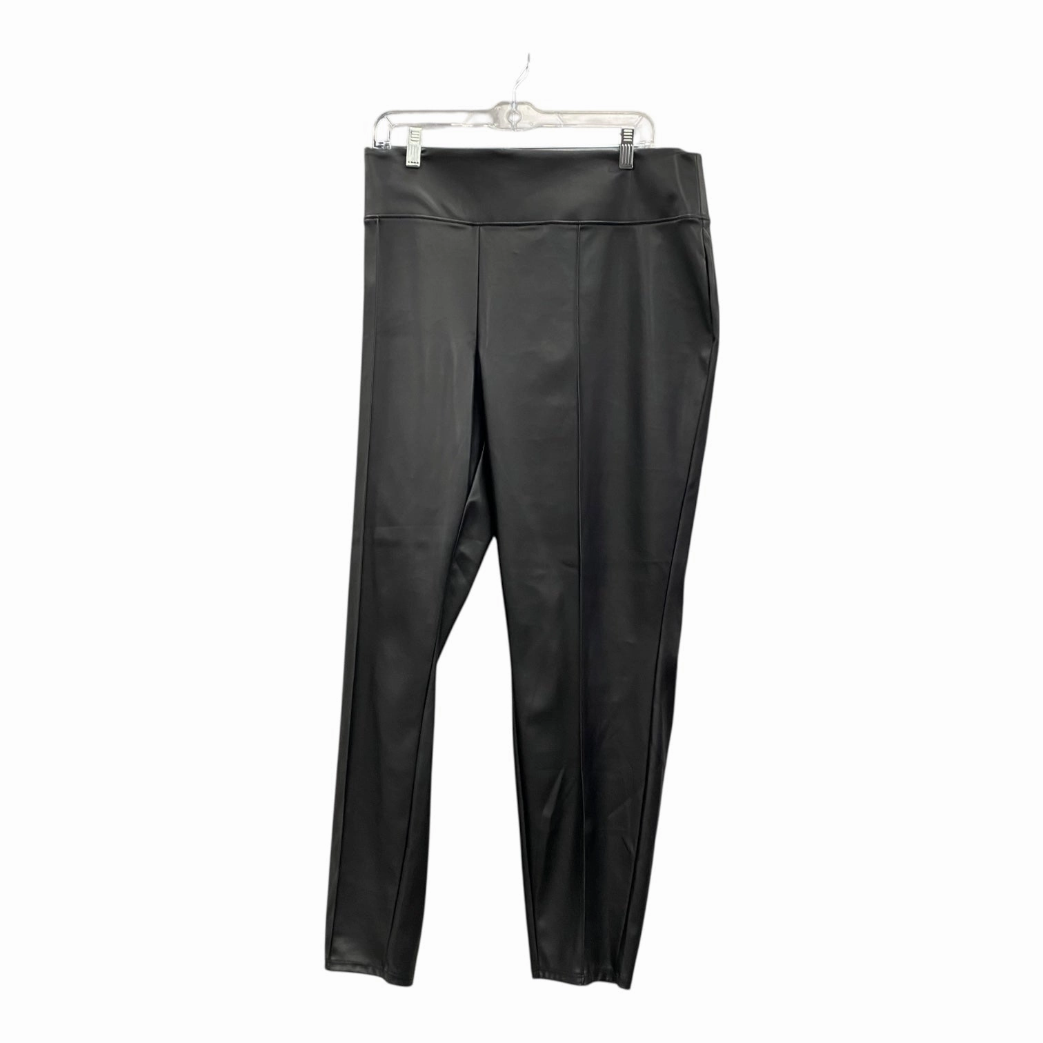 Total Ease Movement Essential Pants Leggings By Nine West In Black, Size:22