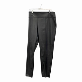 Total Ease Movement Essential Pants Leggings By Nine West In Black, Size:22