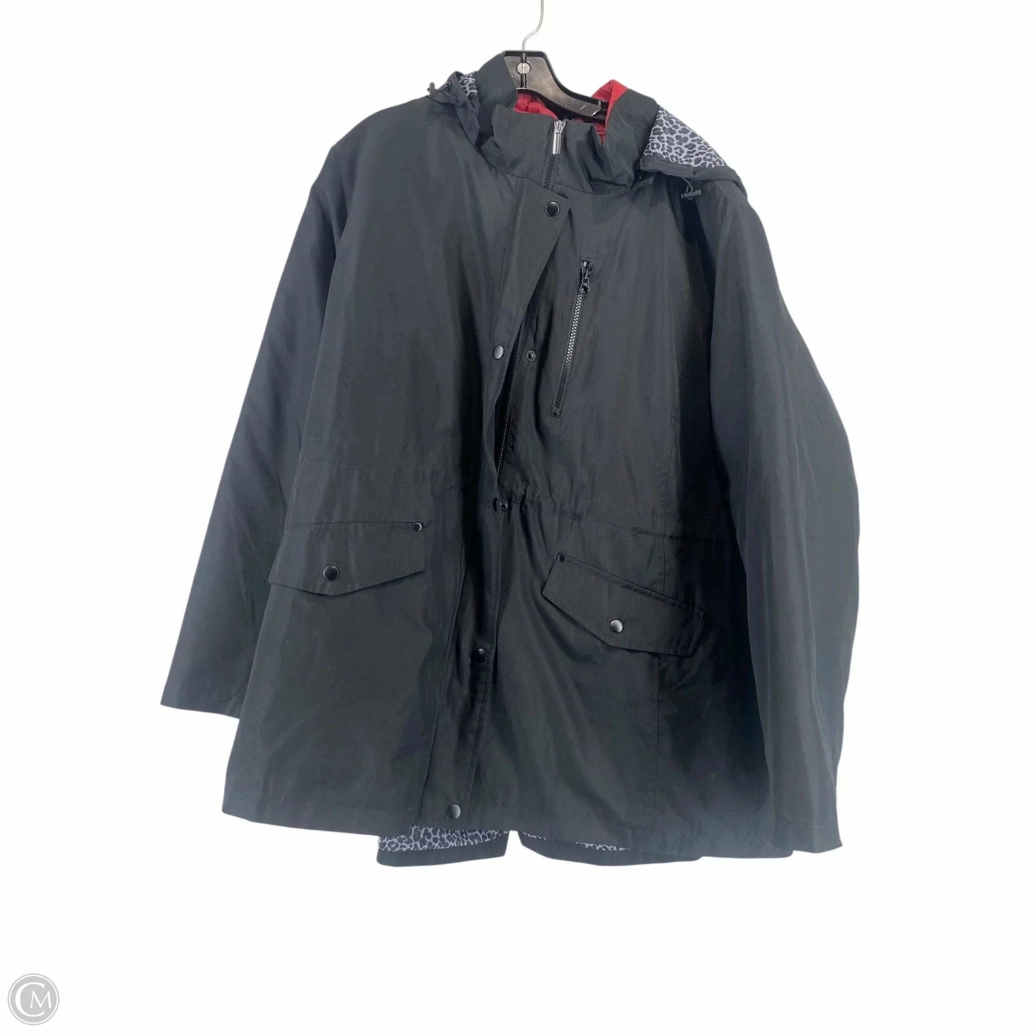 Coat Puffer & Quilted By Catherines In Black, Size: 3x Hypoallergenic Interior