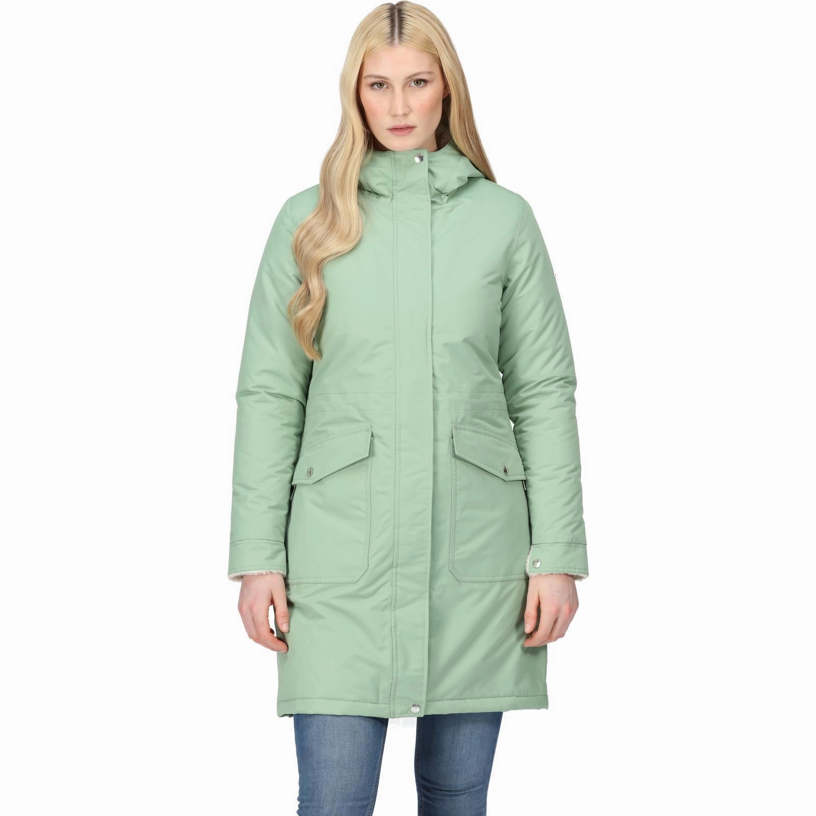 Tear Resistant Fabric Blends Regatta Womens Giovanna Fletcher Romine Waterproof Parka Jacket