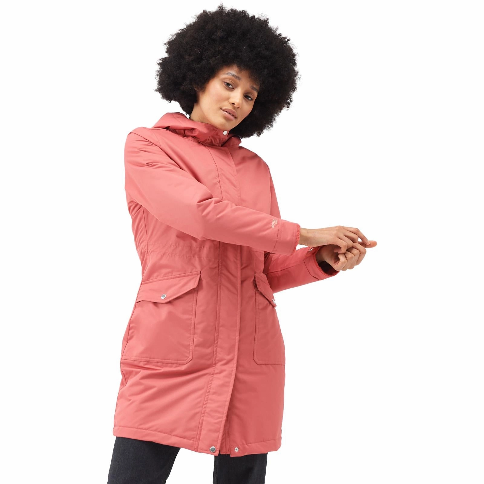 Regatta Womens Giovanna Fletcher Romine Waterproof Parka Jacket ReinforcedElasticHem