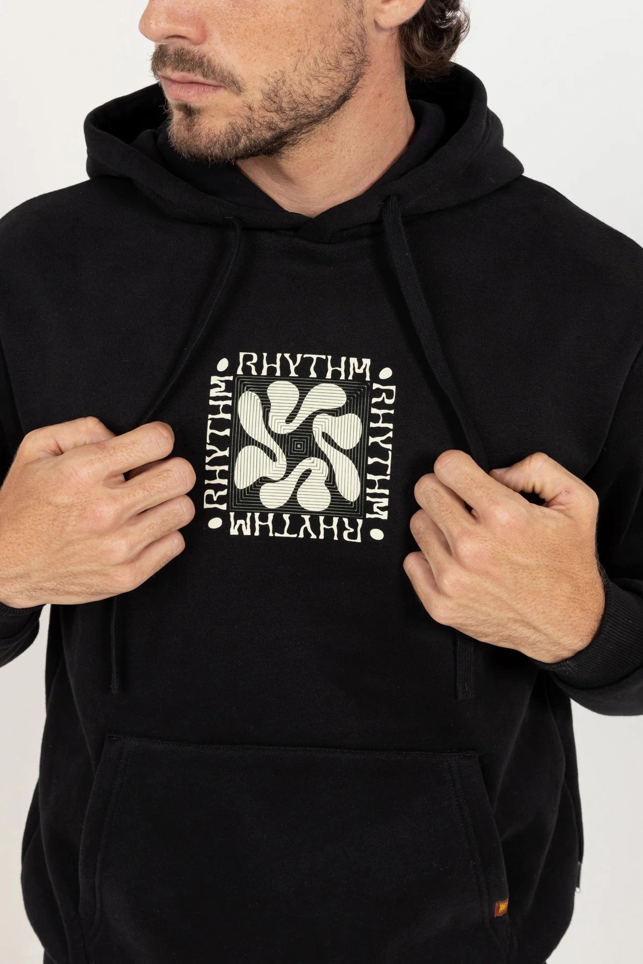 Aramid Fiber Blend Water Resistant Shell Grange Fleece Hood Black