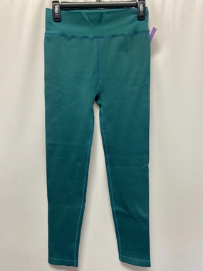 Green Pants Leggings Calvin Klein, Size M For Adults Wrinkle Resistant Modern Basic