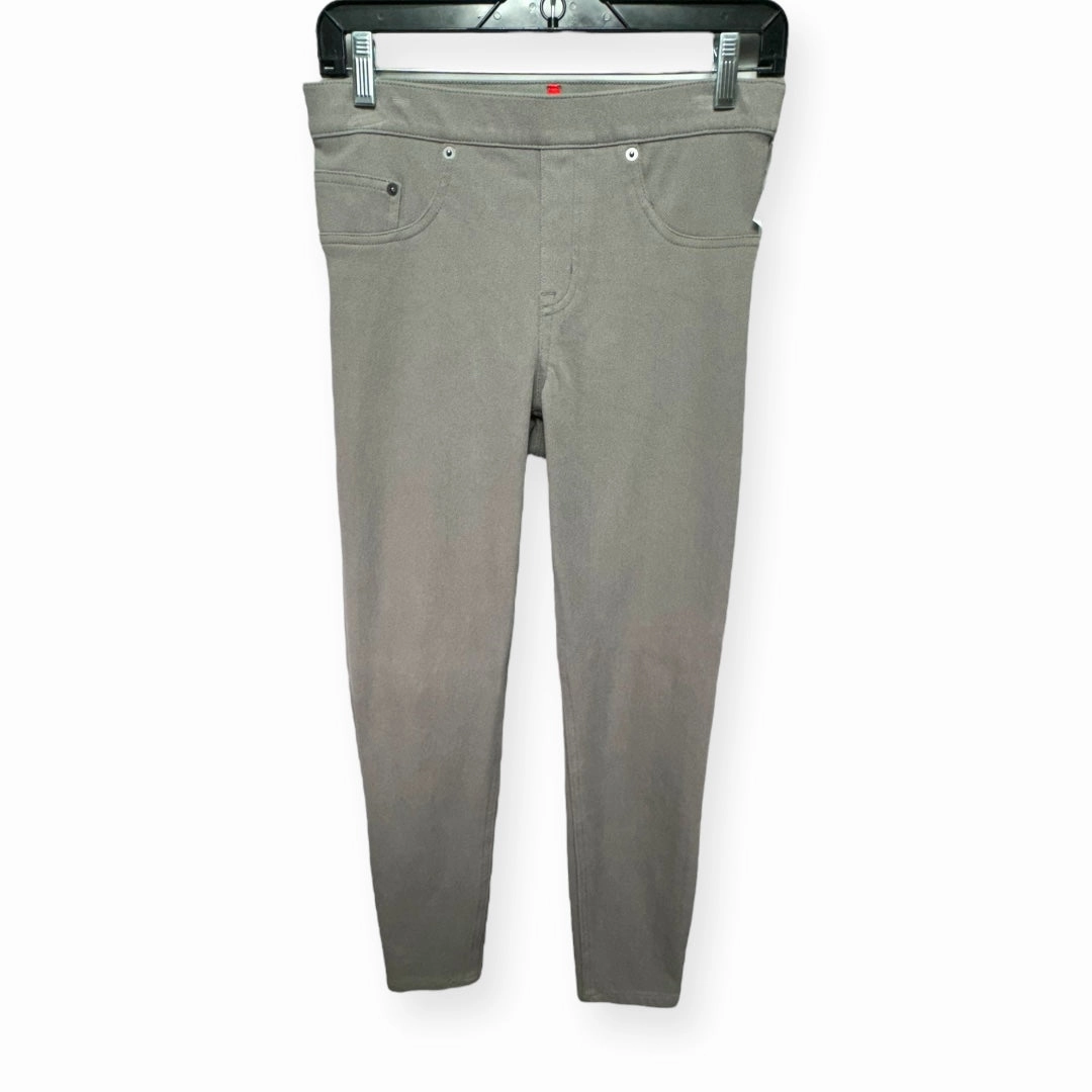 Grey Pants Leggings Spanx, Size M Body Shaping Postpartum Fit Double Layer Pilates Session