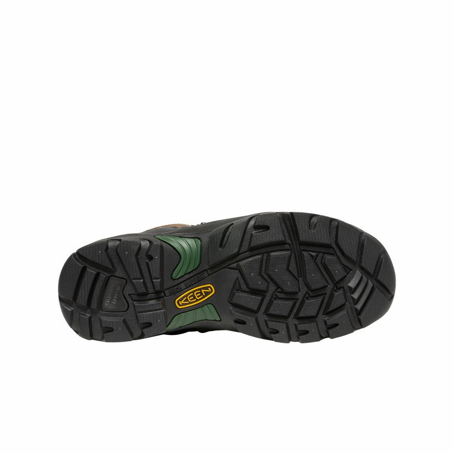 Farmer Summer Friendly Men's Pittsburgh Energy 6" Waterproof Boot (Carbon Toe)  |  Cascade Brown/Greener Pastures