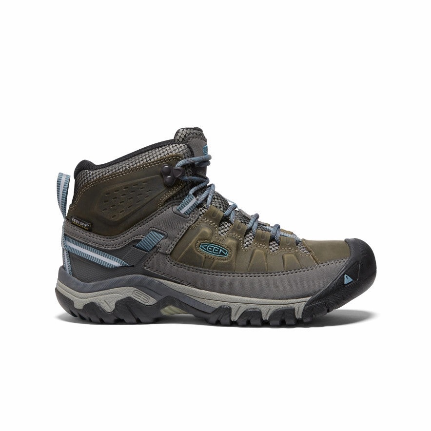 Women's Targhee III Waterproof Mid  |  Magnet/Atlantic Blue High Traction