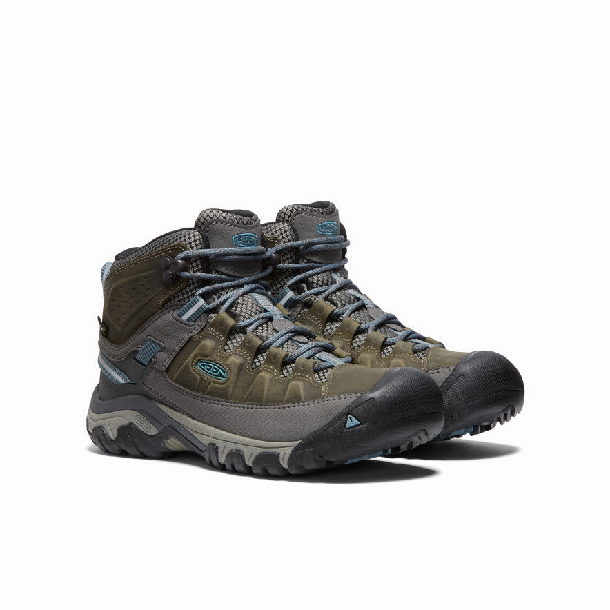 Seamless Comfort Active Nomad Hunting Trip Women's Targhee III Waterproof Mid  |  Magnet/Atlantic Blue