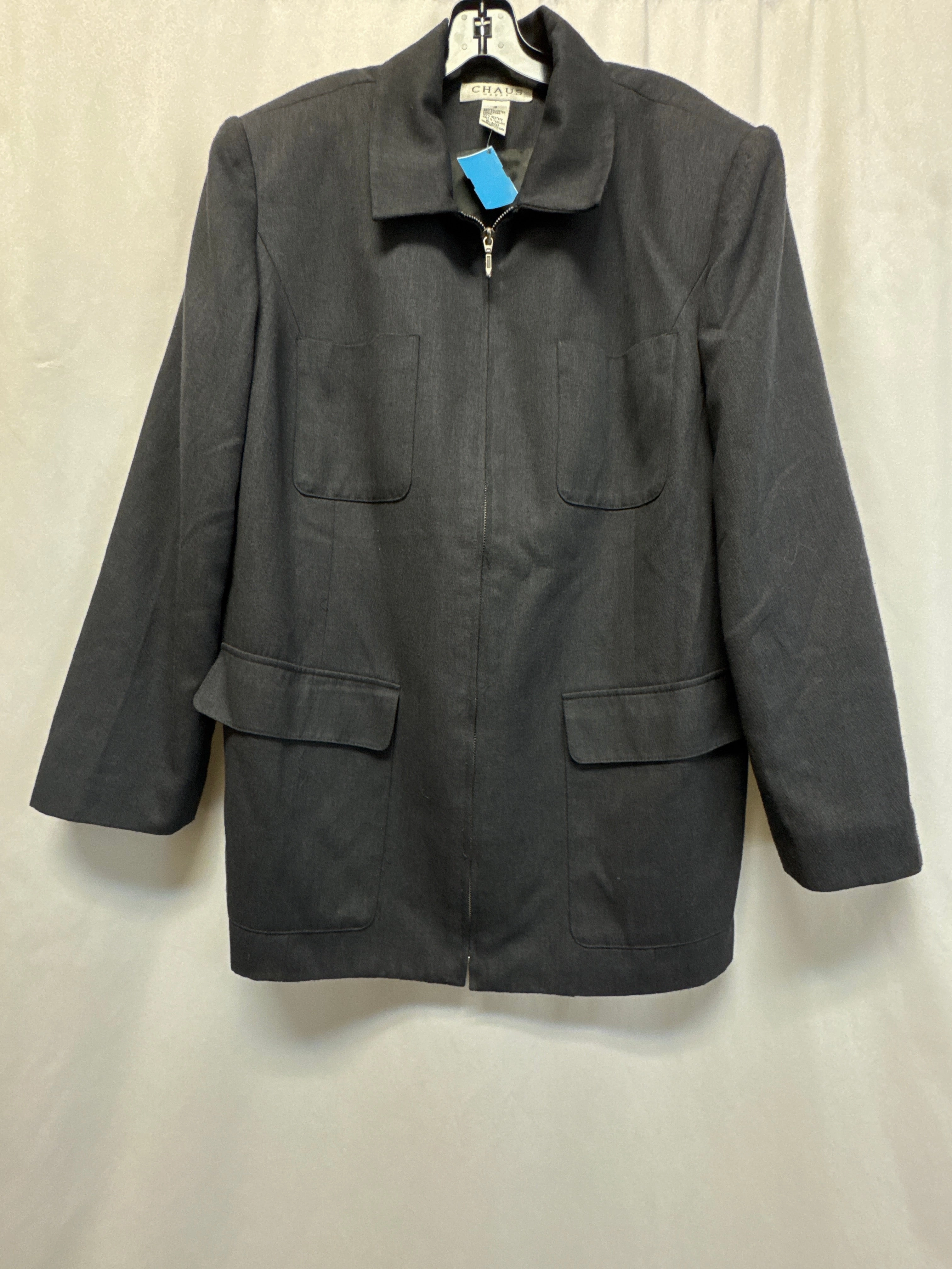 Cold Climate Coat Other By Chaus In Grey, Size: 18