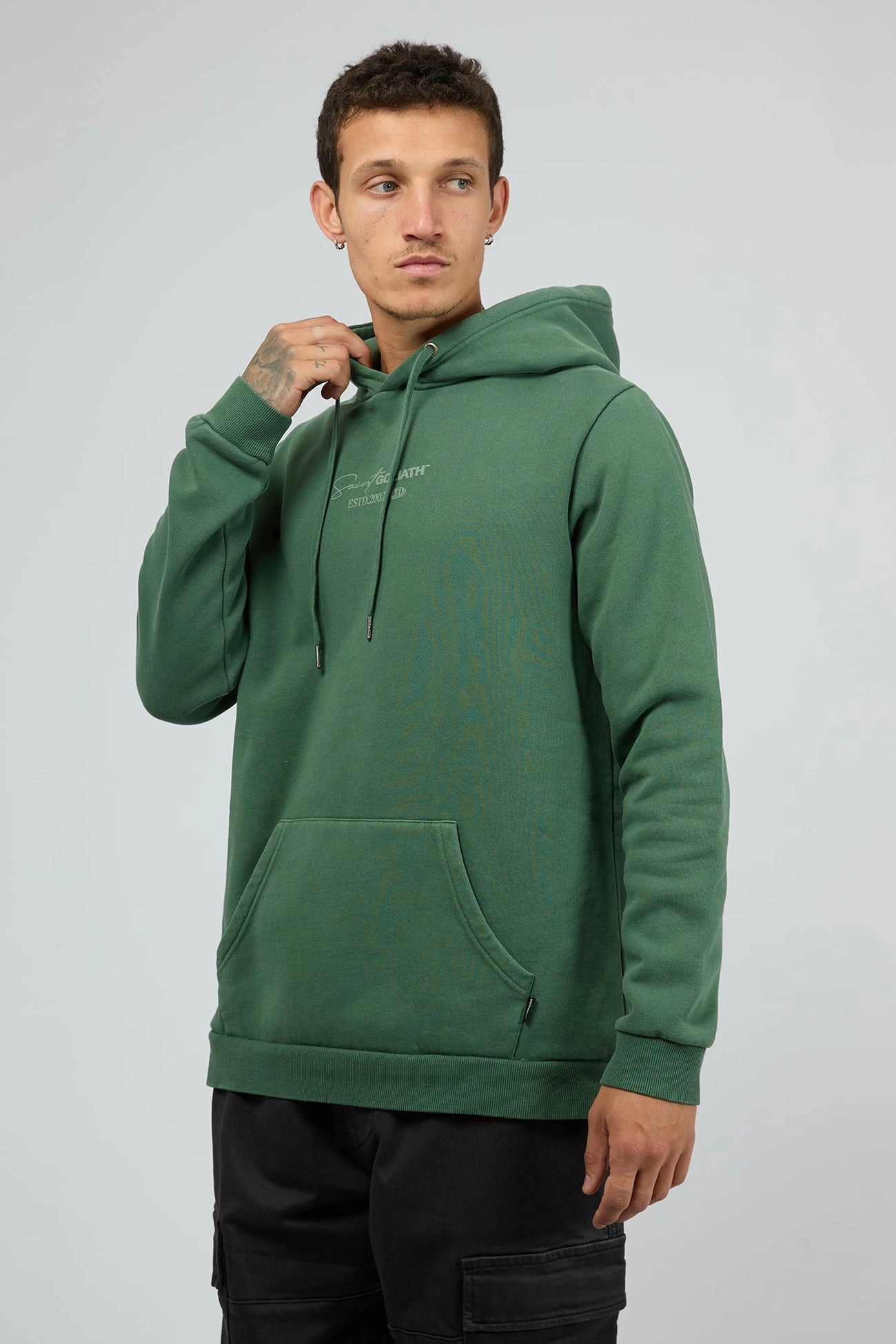 stain resistant coating Memory Hoodie Green