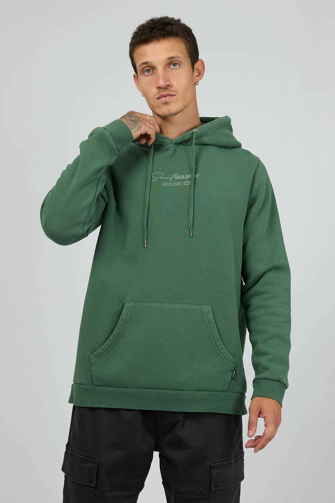 Memory Hoodie Green Wind Blocking Fabric